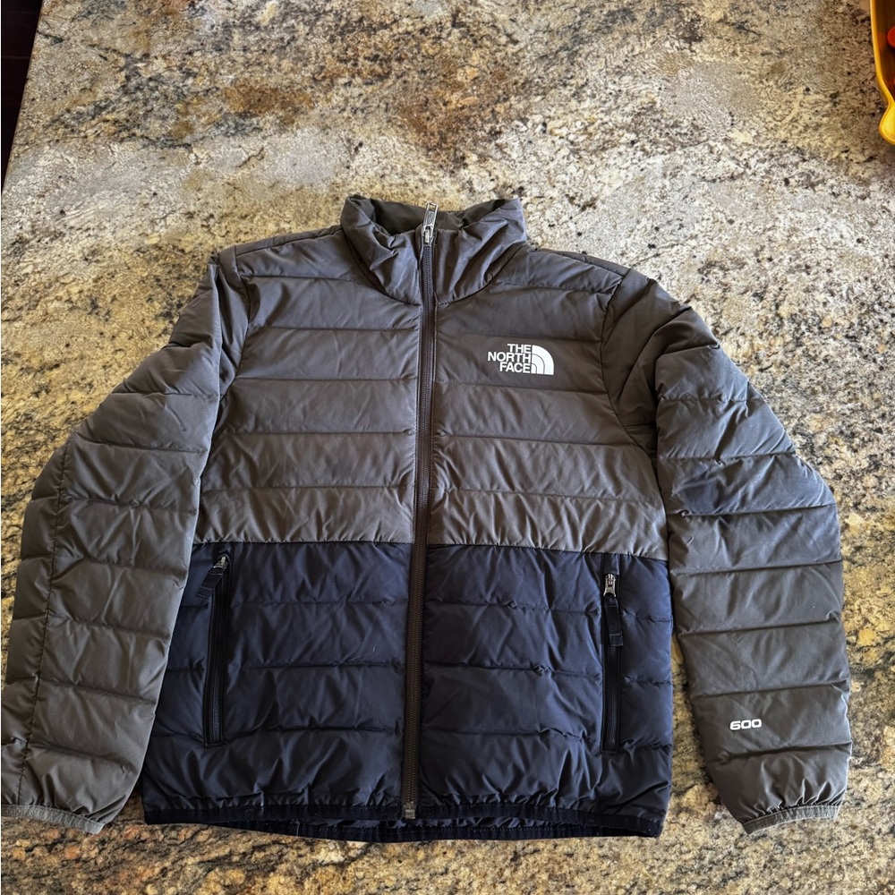 The North Face Boys two tone down jacket
